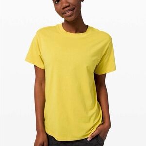 Lululemon All Yours Boyfriend Women's T-Shirt Yellow